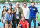 Se vivió una verdadera fiesta en la apertura del camping Carlos Xamena