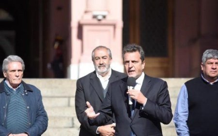 Sergio Massa se reunió con la CGT y acordaron organizar un encuentro con gobernadores