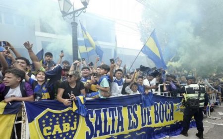 Boca juega hoy en Salta
