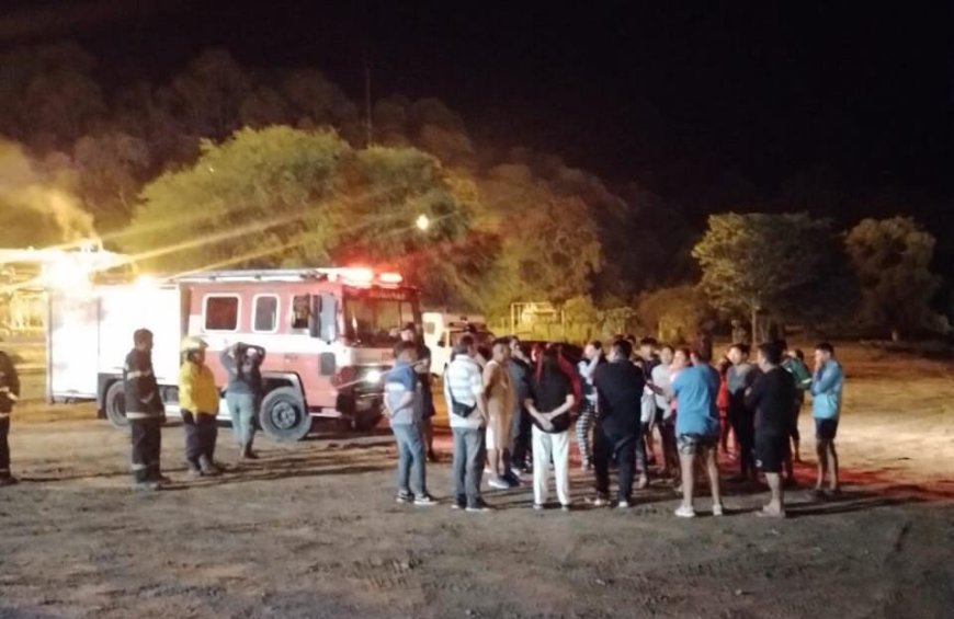 Aguaray: Se incendió una planta de Techint y hay una persona grave