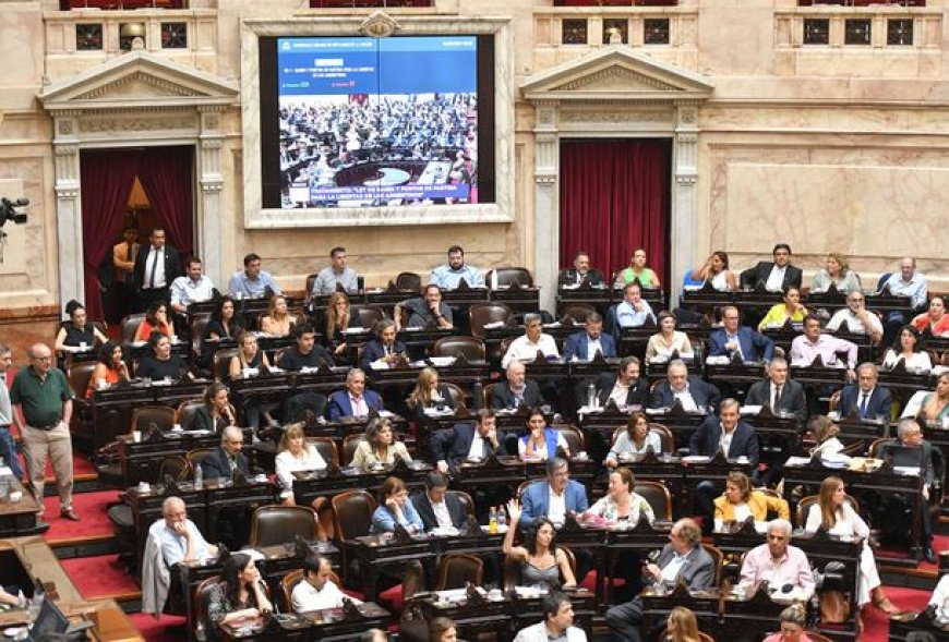 Ley Ómnibus: Diputados aprobó las facultades delegadas a Javier Milei