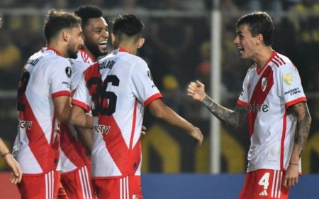 River se impuso 2-0 ante Táchira en el debut de la Copa Libertadores