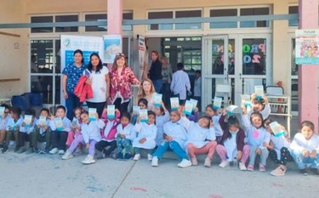 Se realiza control integral de salud en niños escolarizados en toda la provincia