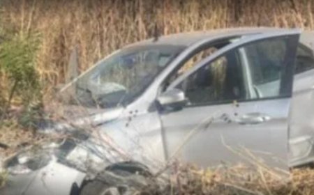 Un auto se "patinó" en la bajada del Grand Bourg y cayó al vacío