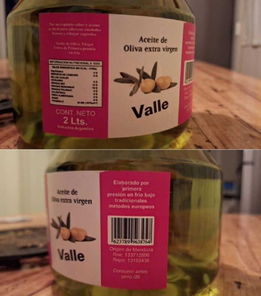 ANMAT prohibió este aceite de oliva
