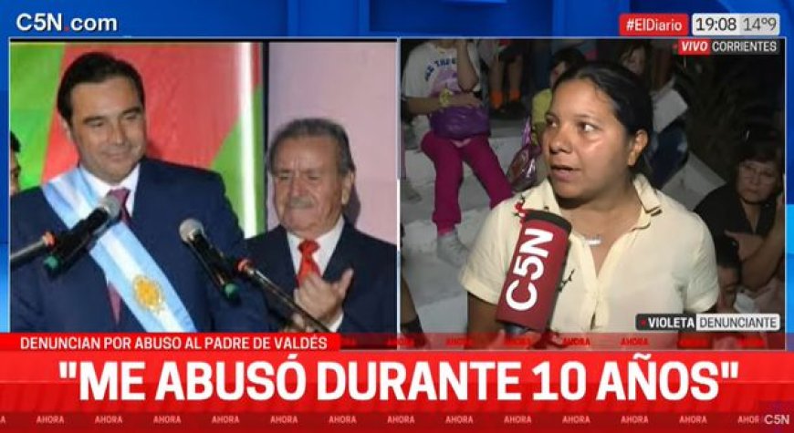 Vinculan al padre de Gustavo Valdés con una presunta violación repetida por 10 años