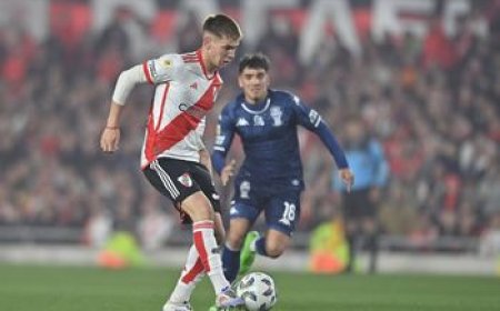 Con Gallardo, River y Huracán igualan 1-1 en el Monumental