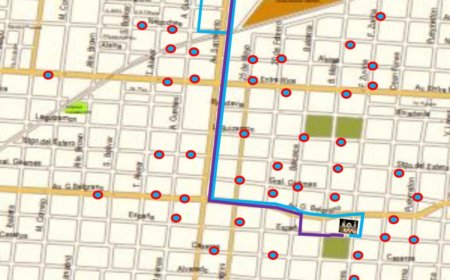 Operativo de tránsito para la procesión del Milagro