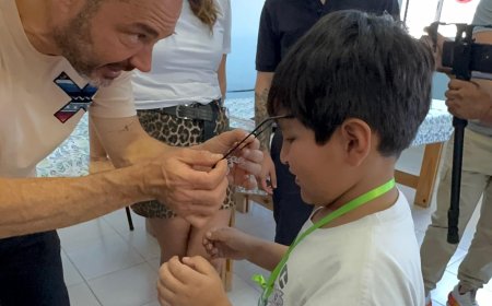 Vecinos de la ciudad cuentan con nuevos lentes recetados