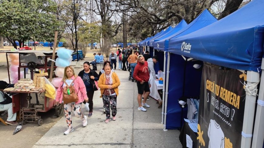 Con gran éxito, finalizó la Feria del Milagro en el Parque San Martín