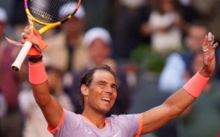 Rafael Nadal anunció que se retira del tenis profesional