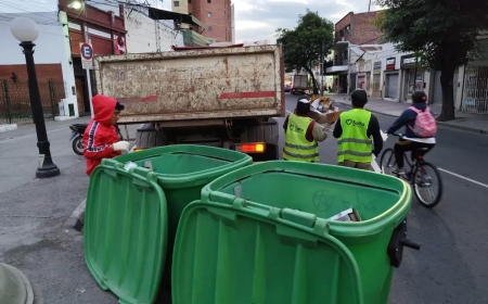 Por el paro el municipio puso en marcha un operativo especial de recolección de residuos