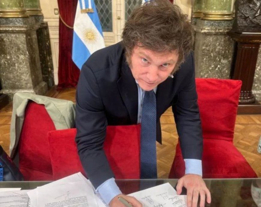 Javier Milei vetó la Ley de Financiamiento Universitario