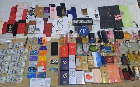 Detienen a cuatro mujeres que ofrecían perfumes importados, pero eran falsos