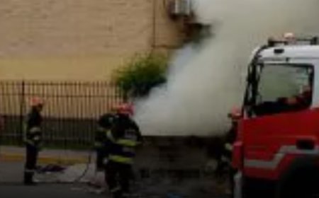 Incendiaron un container en Barrio Casino