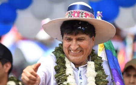 Evo Morales anunció su candidatura presidencial con un nuevo partido político