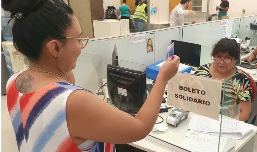 Desde hoy arranca la carga del boleto solidario en la Municipalidad