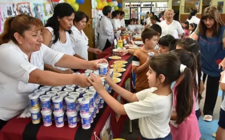 Hoy se lanza  el programa Copa de Leche en Capital