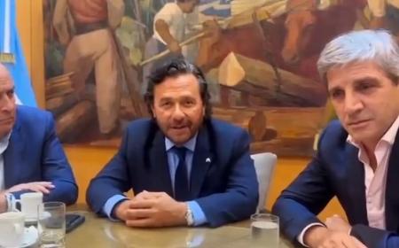 Gustavo Sáenz confirmó la continuidad de obras tras reunirse con Francos y Caputo