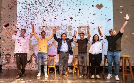 Más de 400 personas acompañaron en el lanzamiento de Unidos por Salta a sus candidatos