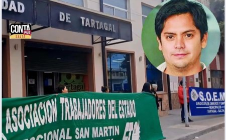 TARTAGAL EN CRISIS: PARO MUNICIPAL POR TIEMPO INDETERMINADO ANTE EL INCUMPLIMIENTO DE FRANCO HERNANDEZ