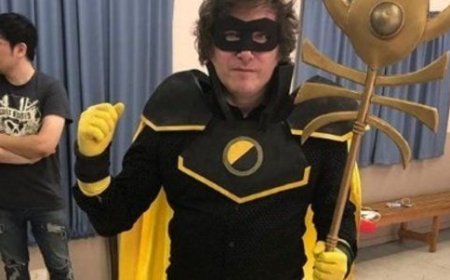 Javier Milei leyó un párrafo copiado de la película "Batman" en su discurso de Cadena Nacional