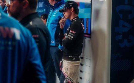 Franco Colapinto tras el toque de Alex Albon en Bakú: "Me complicó la vida"