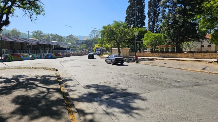 El municipio inicia mañana la repavimentación en el sector de la Terminal de Ómnibus