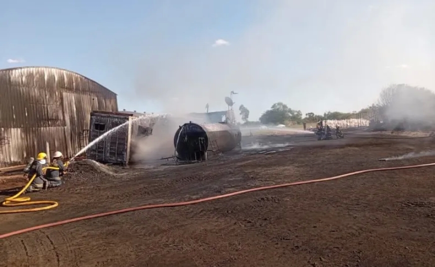 Tragedia en Anta: Un obrero murió y otro resultó gravemente herido tras la explosión de una garrafa