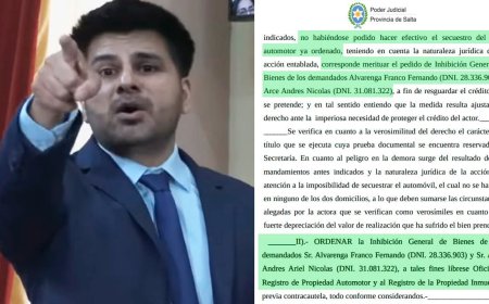 Tartagal: Inhiben los bienes del Diputado libertario Nicolas  Arce