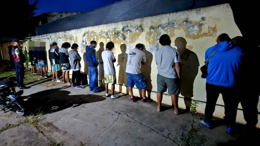 Mega operativo en Grand Bourg: más de 20 demorados y droga secuestrada