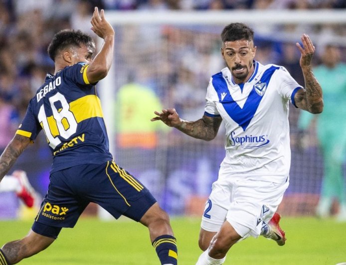 Vélez le ganó a Boca 2-1, por el Torneo Apertura 2026