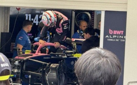 Colapinto terminó en el puesto 16 en las prácticas libres 1