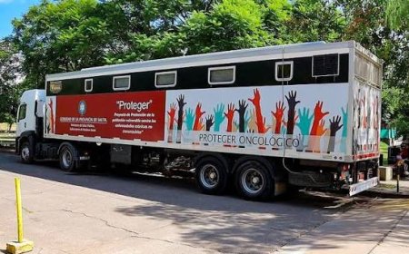 El móvil oncológico realizará mamografías y PAP hoy y mañana en la Ciudad de Salta
