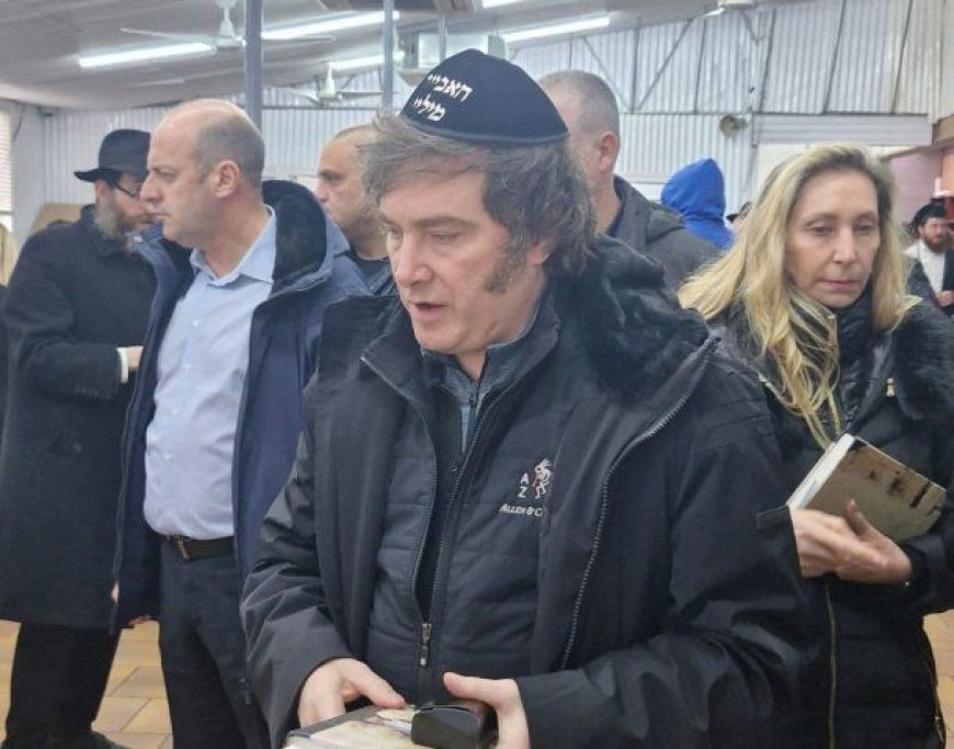 Milei continúa este lunes con su agenda espiritual en Nueva York