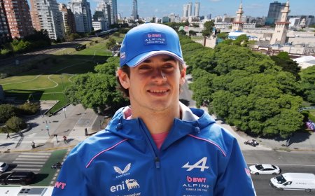 Franco Colapinto en el Road Show en Buenos Aires: shows, entrevistas y vueltas