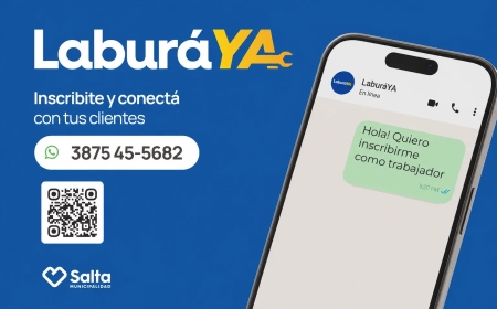 Emiliano lanzó “Laburá Ya”, el chat de WhatsApp que conecta oficios con clientes