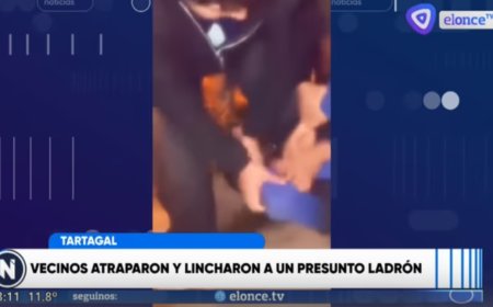 Vecinos de #Tartagal intentaron hacer justicia por mano propia