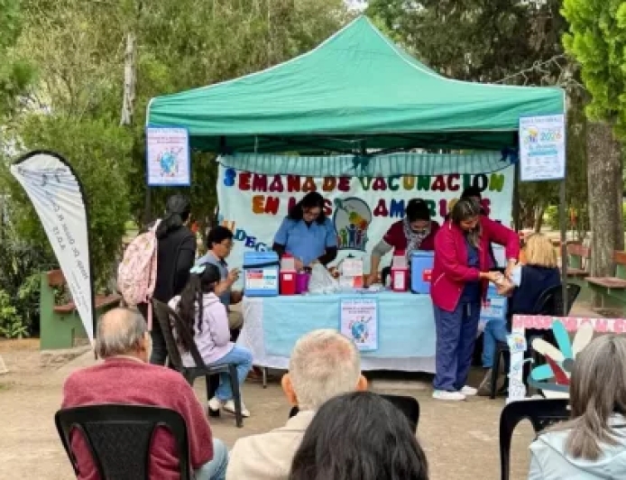 Aumentó un 30,8% la inmunización por la Semana de Vacunación en las Américas