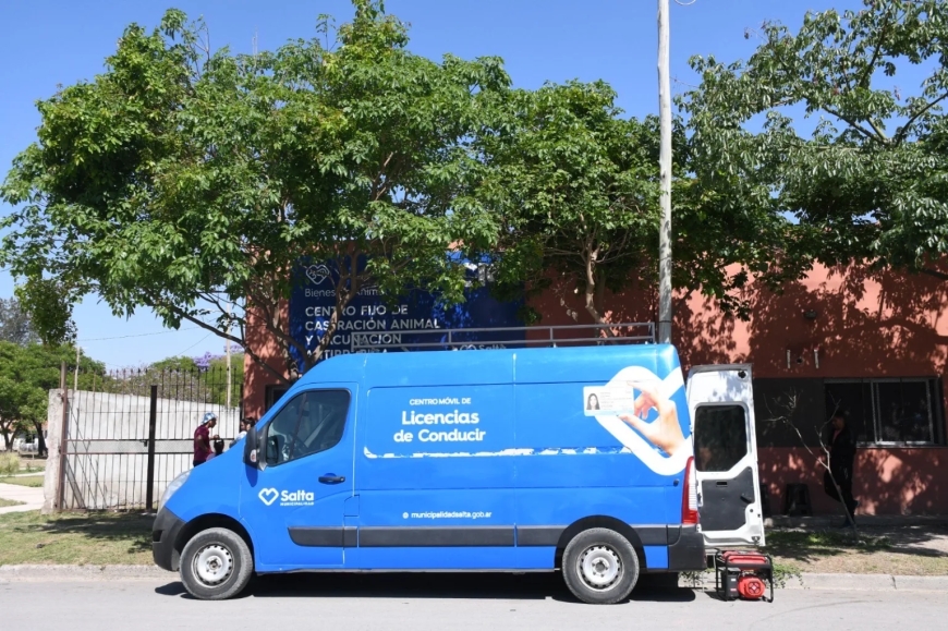 Conocé el cronograma del Móvil de Licencias de esta semana