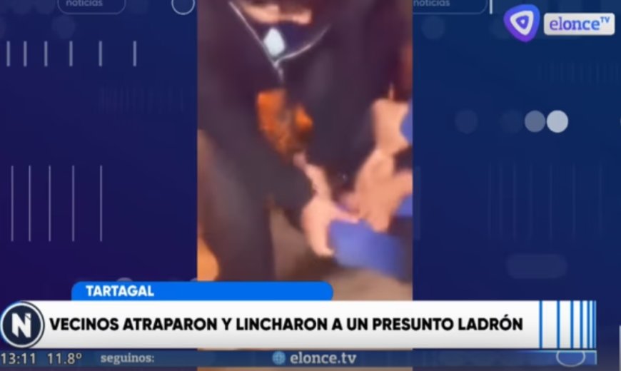 Vecinos de #Tartagal intentaron hacer justicia por mano propia