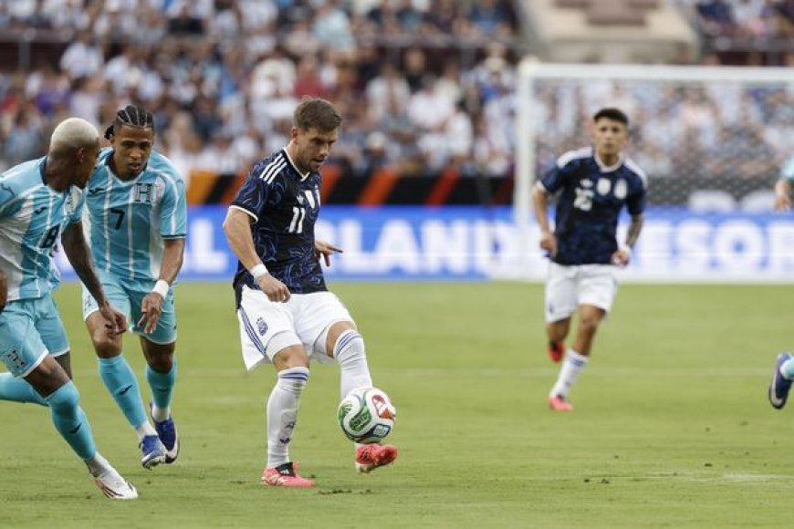 Selección Argentina vs. Islandia por un amistoso internacional, último antes del Mundial
