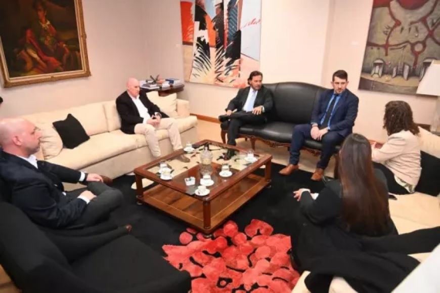 El Gobernador recibió a autoridades de la DAIA para avanzar en acciones conjuntas contra la discriminación y los discursos de odio