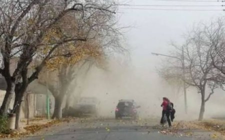Alerta por vientos e incendios forestales en la ciudad durante los próximos días