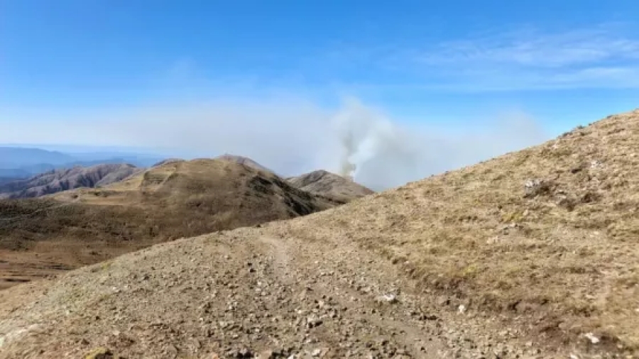 La Provincia asiste financieramente a Nazareno por los incendios
