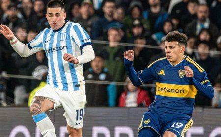 Torneo Clausura: Racing y Boca empataron 1-1