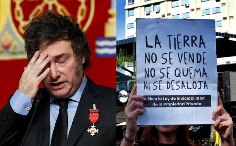 Derrota del Gobierno de Javier Milei: el oficialismo dio de baja la Ley de Tierras en el Senado
