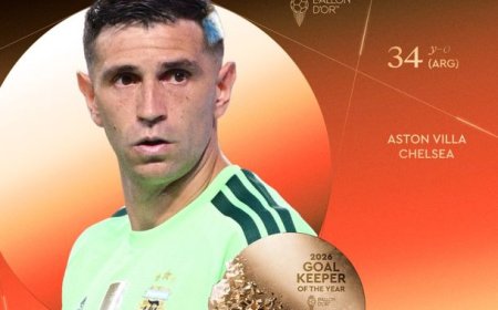 Balón de Oro 2026: Dibu Martínez, nominado al Premio Lev Yashin como mejor arquero del mundo