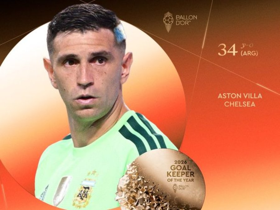 Balón de Oro 2026: Dibu Martínez, nominado al Premio Lev Yashin como mejor arquero del mundo